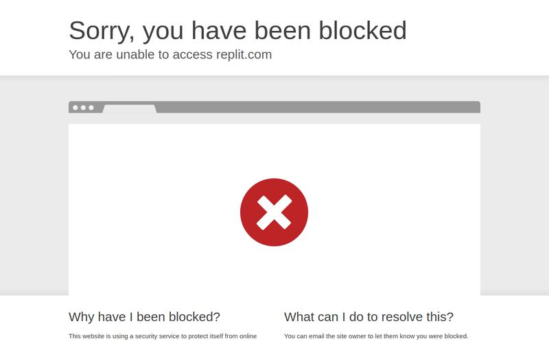 Replit官网截图